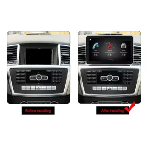 Mercedes ML GL Android Head Unit 2012–2015 (W166) 9″ Stereo 4 Mercedes ML GL หน่วยควบคุมกลางระบบ Android 2012–2015 (W166) 9″ สเตอริโอ