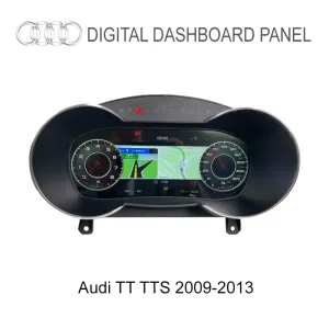 12.3 นิ้ว แผงหน้าปัดดิจิตอล สำหรับ Audi TT 2009–2013