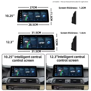 BMW E60 E90 หน่วยควบคุมกลาง 2005–2008 | CarPlay Android Auto DSP