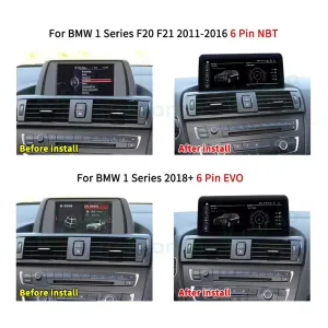 BMW F20 NBT หน่วยแอนดรอยด์