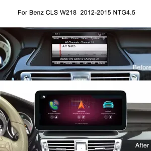 Mercedes CLS W218 หน่วยประมวลผลกลางระบบแอนดรอยด์