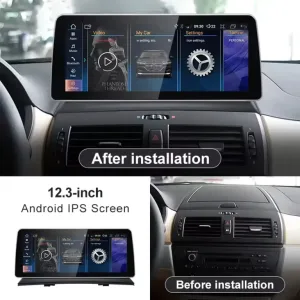 BMW X3 E83 Android Head Unit 2006–2011 CIC/CCC CarPlay Upgrade 4 BMW X3 E83 CIC CCC หน่วยประมวลผลกลางระบบแอนดรอยด์