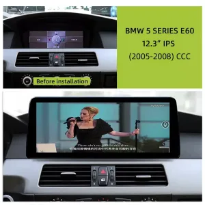 BMW E60 E90 Android Head Unit 2005–2008 CIC CCC CarPlay Stereo Kit 3 BMW E60 E90 หน่วยควบคุมกลาง 2005–2008 | CarPlay Android Auto DSP