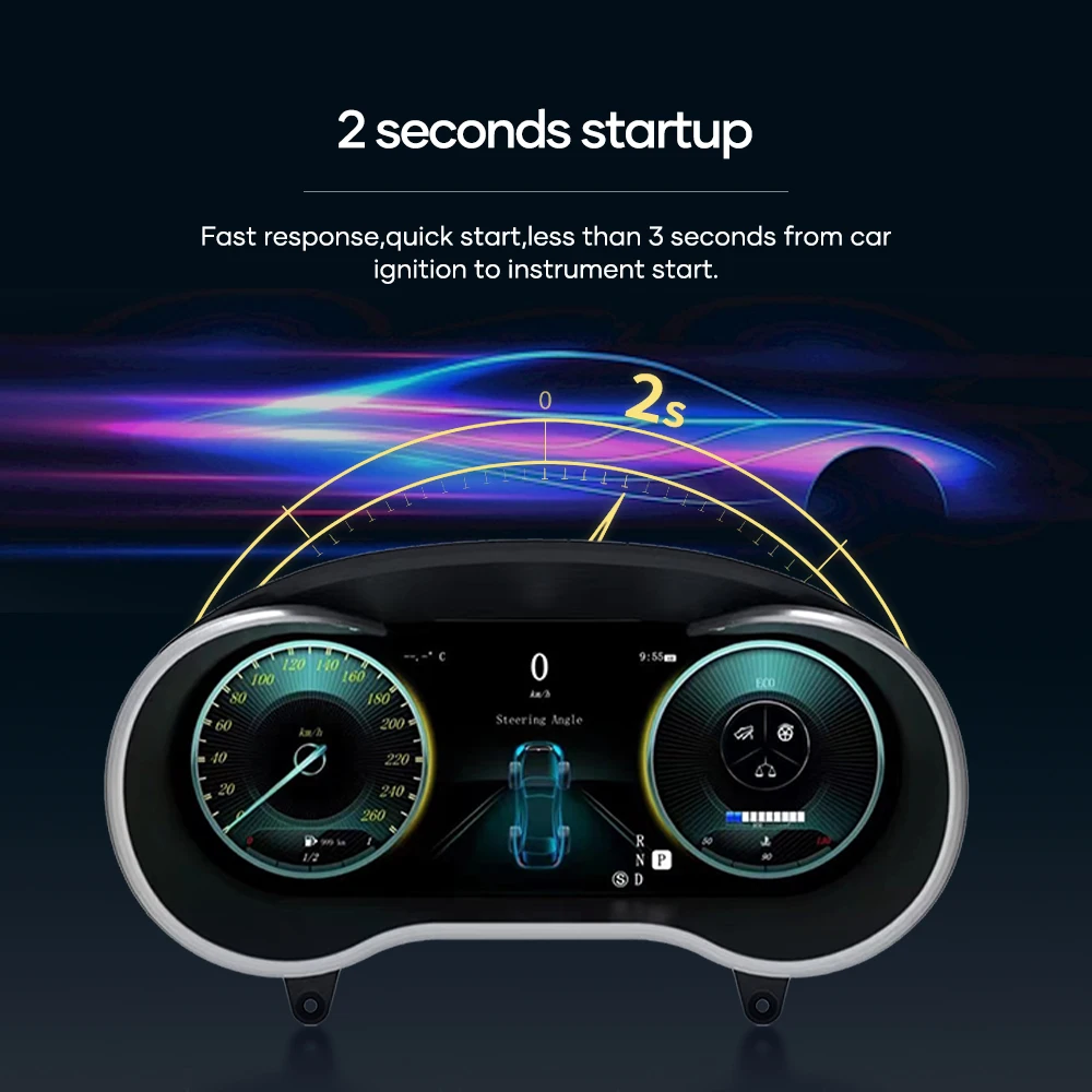Mercedes ML GL แผงหน้าปัดดิจิทัล 2005–2010 | 12.3″ CarPlay, Android Auto