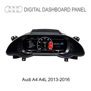 Audi A4 แผงหน้าปัด LCD 2013–2016