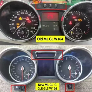 Mercedes ML GL Digital Cluster 2005–2010 W164 X164 12.3-Inch LCD Upgrade 3 S3c39a4ab665048ccba2b9a1d3974683ed