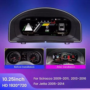VW Passat B8 Digital Instrument Cluster 12.3" OEM Retrofit Kit 2016–2018 6 S3c700dfb9f914708b166f1da4c2ae080h
