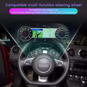 Audi TT Mk2 Virtual Cockpit – 12.3″ Digital Cluster for 8J 2008–2014 9 12.3 นิ้ว แผงหน้าปัดดิจิตอล สำหรับ Audi TT 2009–2013