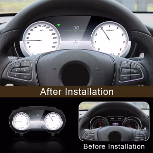 Mercedes GLA CLA A Class Digital Cluster 2015–2019 | 12.3″ CarPlay 3 Mercedes GLA CLA A Class จอแสดงผลดิจิทัล 2015–2019 | 12.3″ CarPlay
