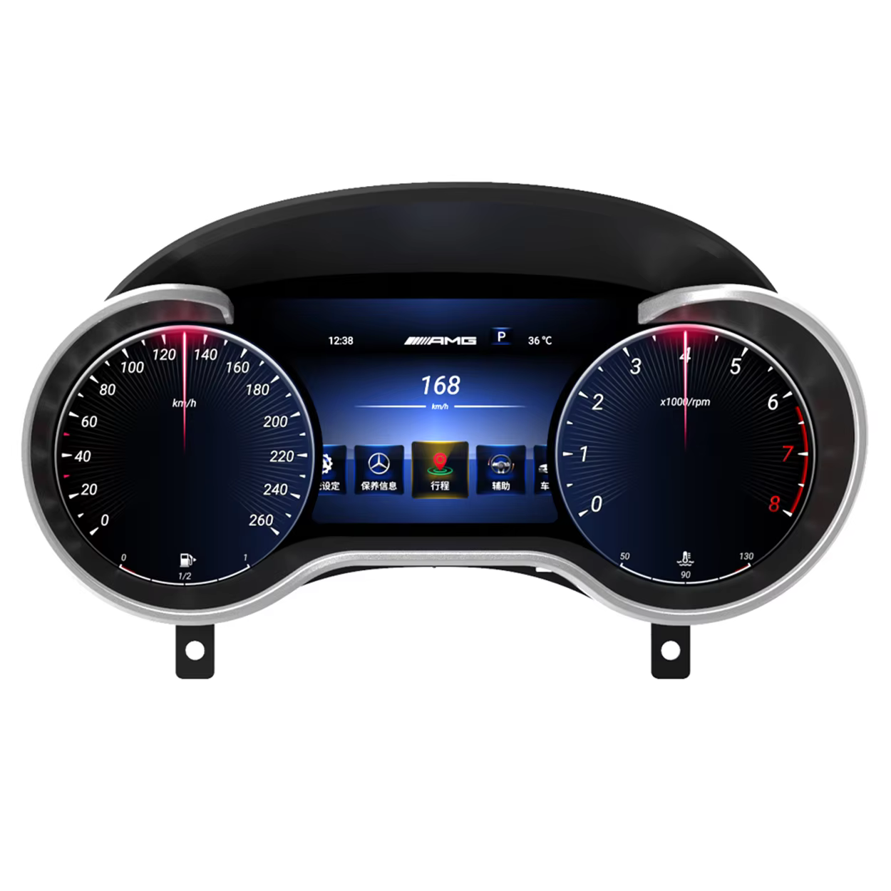 Mercedes GLE แผงหน้าปัดดิจิทัล 2015–2019 | 12.3″ CarPlay Mercedes GLE แผงหน้าปัดดิจิทัล 2015–2019 | 12.3″ CarPlay