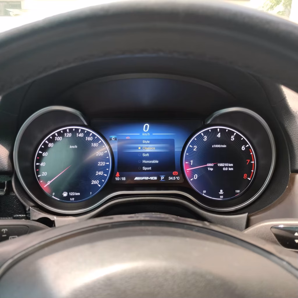 Mercedes ML GL แผงหน้าปัดดิจิทัล 2012–2015 | 12.3″ CarPlay, Android Auto