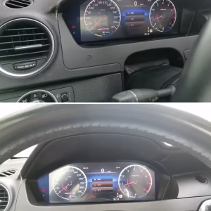 Mercedes W204 Digital Cluster for 2011-2014 C-Class 12.3 OEM Cockpit Upgrade 5 เมอร์เซเดส C-Class W204 แผงหน้าปัดดิจิทัล 2011–2014 | 12.3 นิ้ว