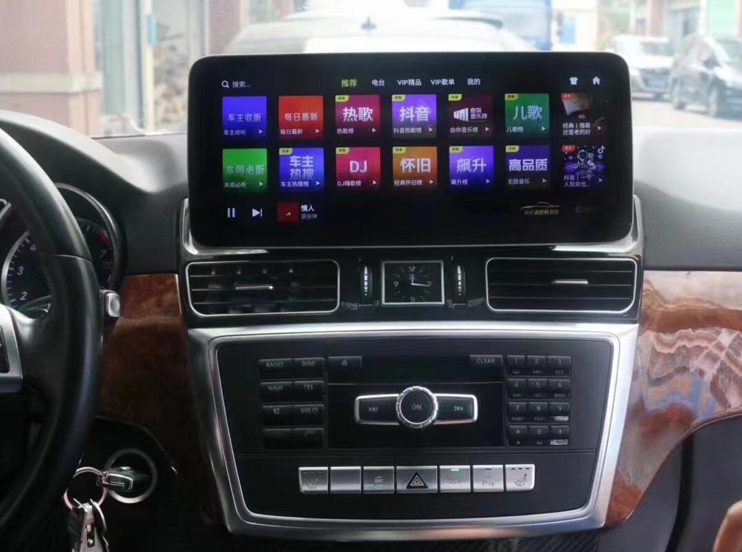 การอัปเกรดหน้าจอสัมผัส Mercedes ML