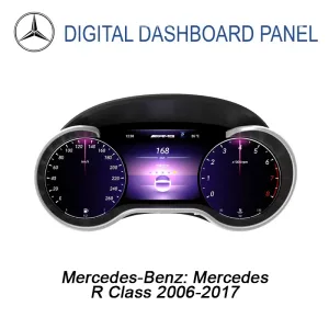 Mercedes R-Class แผงหน้าปัดดิจิทัล 2006–2017 | 12.5″ CarPlay DSP