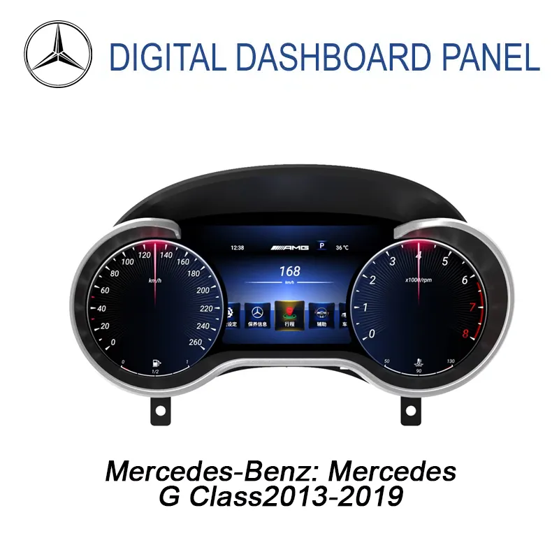 Mercedes G Class แผงหน้าปัดดิจิทัล 2013–2019 | 12.3″ CarPlay, Android Auto Mercedes G Class แผงหน้าปัดดิจิทัล 2013–2019 | 12.3″ CarPlay, Android Auto