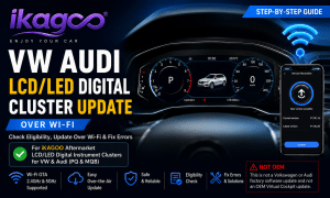 อัปเดตชุดหน้าปัดดิจิทัล LCD/LED ของ VW Audi