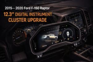 F150 Raptor แผงหน้าปัดดิจิทัล