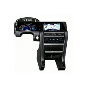 Nissan Patrol Y62 เครื่อง Android Head Unit หน้าจอคู่ 2008-2021