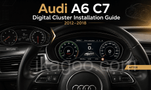 วิธีติดตั้งชุดหน้าปัดดิจิทัล Audi A6 C7 (2012-2018)