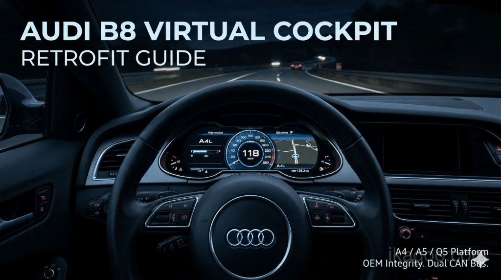 การติดตั้ง Audi Q5 8R Virtual Cockpit