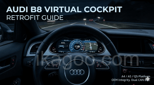การติดตั้ง Audi Q5 8R Virtual Cockpit