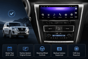 ความเข้ากันได้ของเครื่องเสียงรถ Android สไตล์ OEM