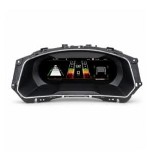 VW Tiguan 2017–2022 แผงหน้าปัดดิจิทัล LCD Virtual Cockpit 12.3" พร้อมซิงค์แผนที่ CarPlay