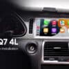 Audi Q7 การติดตั้งหน้าจอ Android : ทำให้ MMI และ MOST ยังคงทำงาน