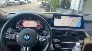 BMW F32 หน้าปัดดิจิทัลติดตั้งในตำแหน่งแผงหน้าปัดเดิม