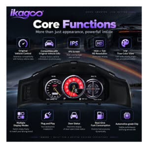 Toyota 86 Subaru BRZ 2013-2019 feature visual digital instrument cluster