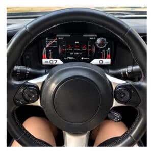 Toyota 86 Subaru BRZ 2013-2019 installed dashboard digital instrument cluster