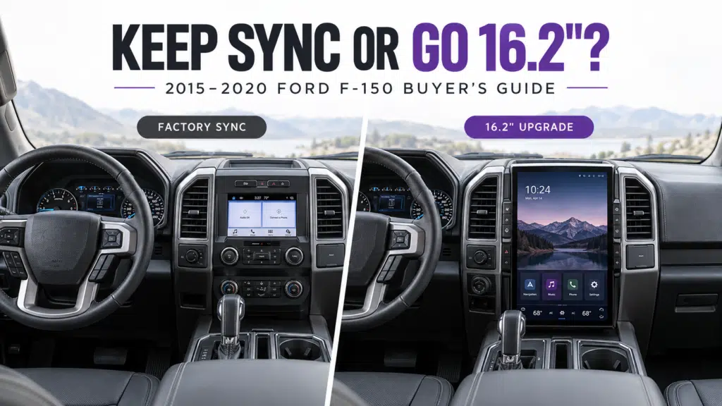 Ford F-150 SYNC กับจอ Tesla: 16.2 นิ้วคุ้มค่าหรือไม่?