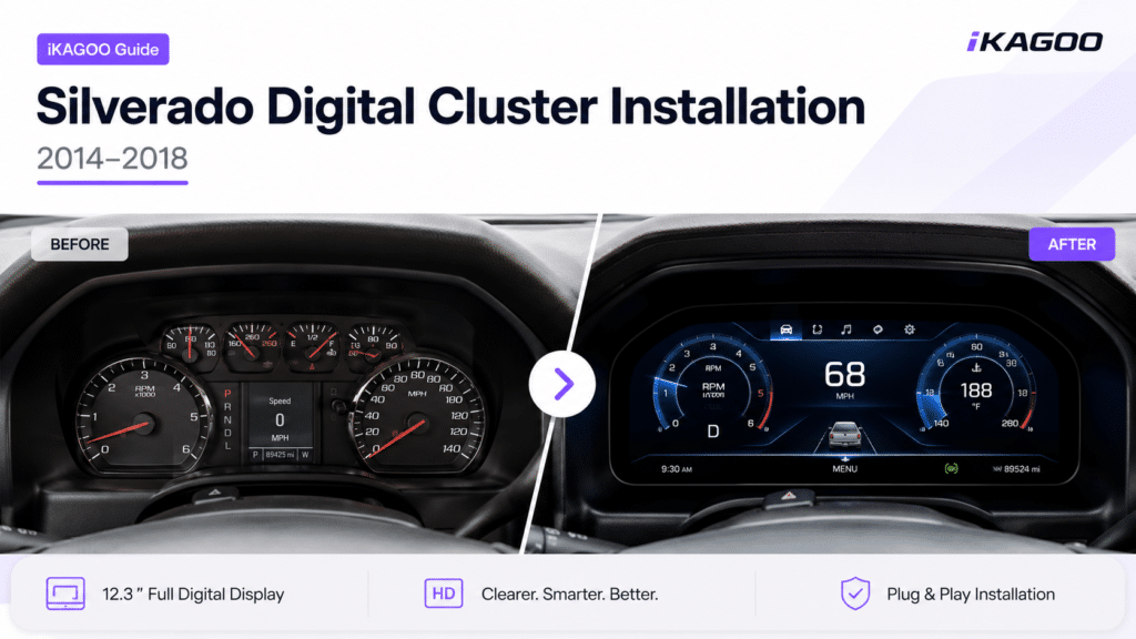 Chevrolet Silverado Digital Cluster Installation 2014–2018: Complete Step-by-Step Guide