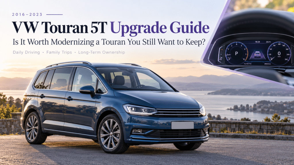 คู่มืออัปเกรด VW Touran 5T 2016–2023: คุ้มค่าที่จะเก็บไว้หรือไม่?