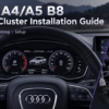 คู่มือการติดตั้งมาตรวัดดิจิทัล Audi A4 A5