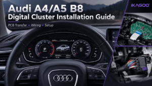 คู่มือการติดตั้งมาตรวัดดิจิทัล Audi A4 A5