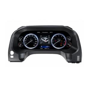 Toyota Land Cruiser Prado 150 Digital Instrument Cluster 2010–2020 – มุมมองด้านหน้าสินค้าพื้นหลังสีขาว